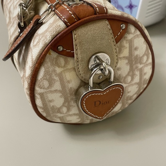 Dior Beige and Brown Shoulder Bag - Picture 6 of 10